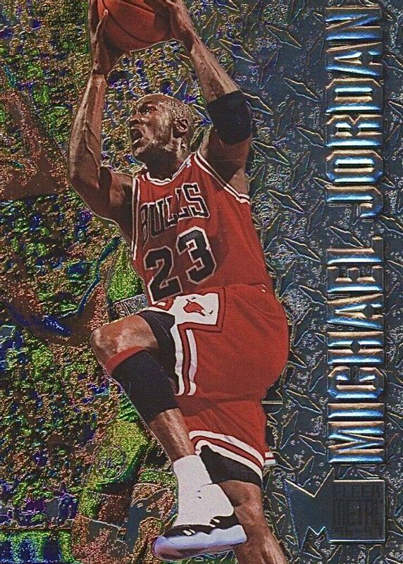 Michael Jordan 1996 Fleer Metal PSA  7