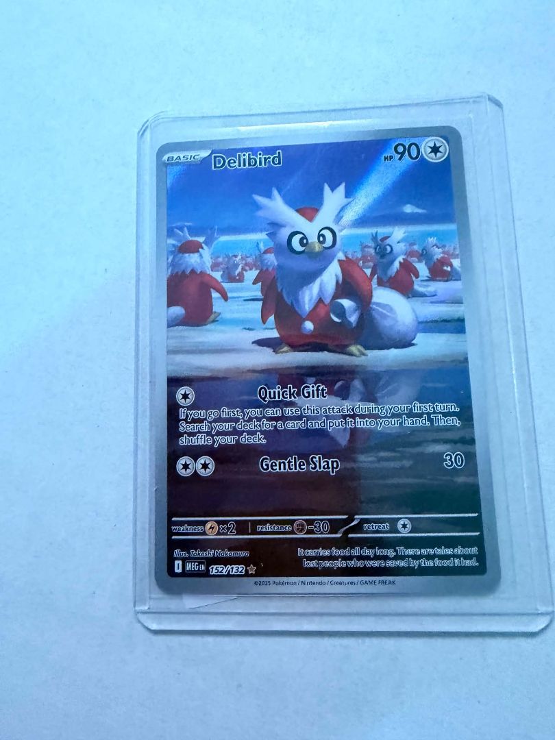 Delibird 152/132 Illustration Rare – Pokémon TCG Mega Evolution