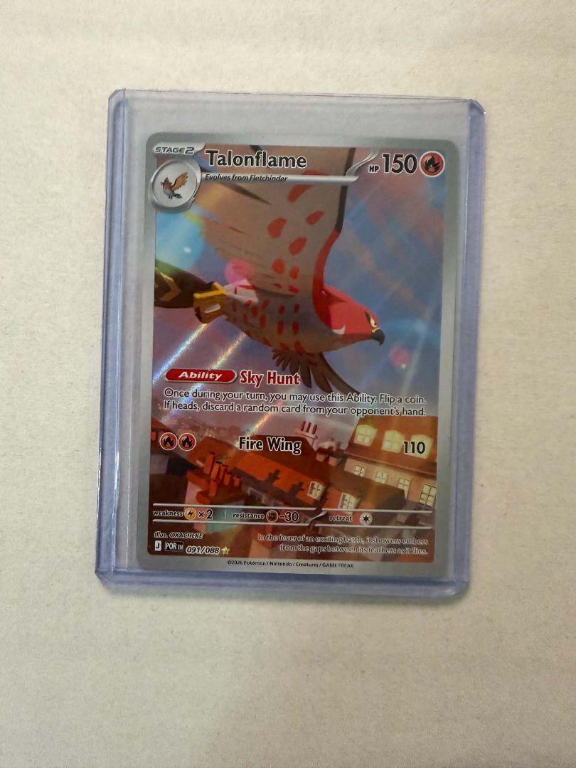 Talonflame 091/088 Illustration Rare