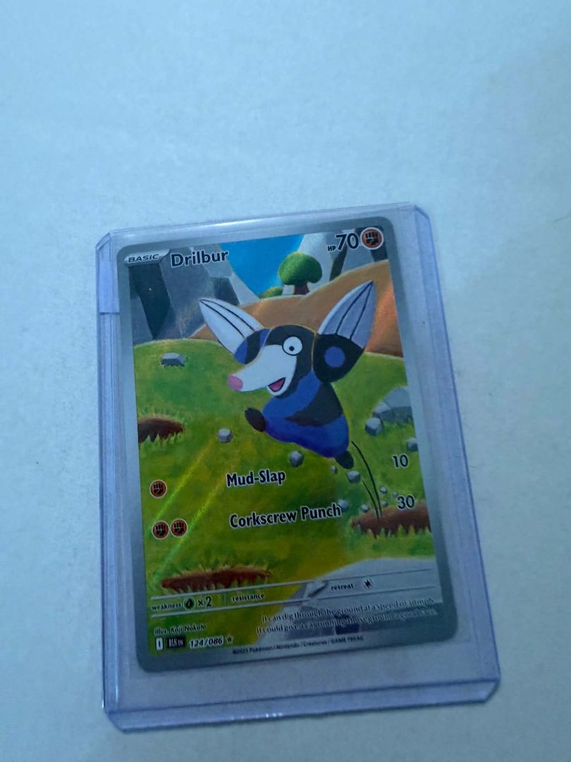 Drilbur 124/086 Illustration Rare – Pokémon TCG – Mega Evolution