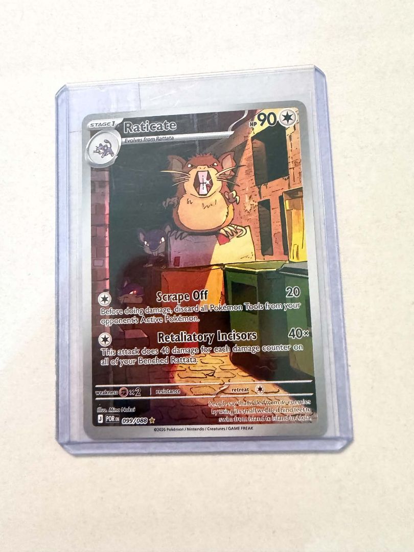 Raticate 099/088 Illustration Rare