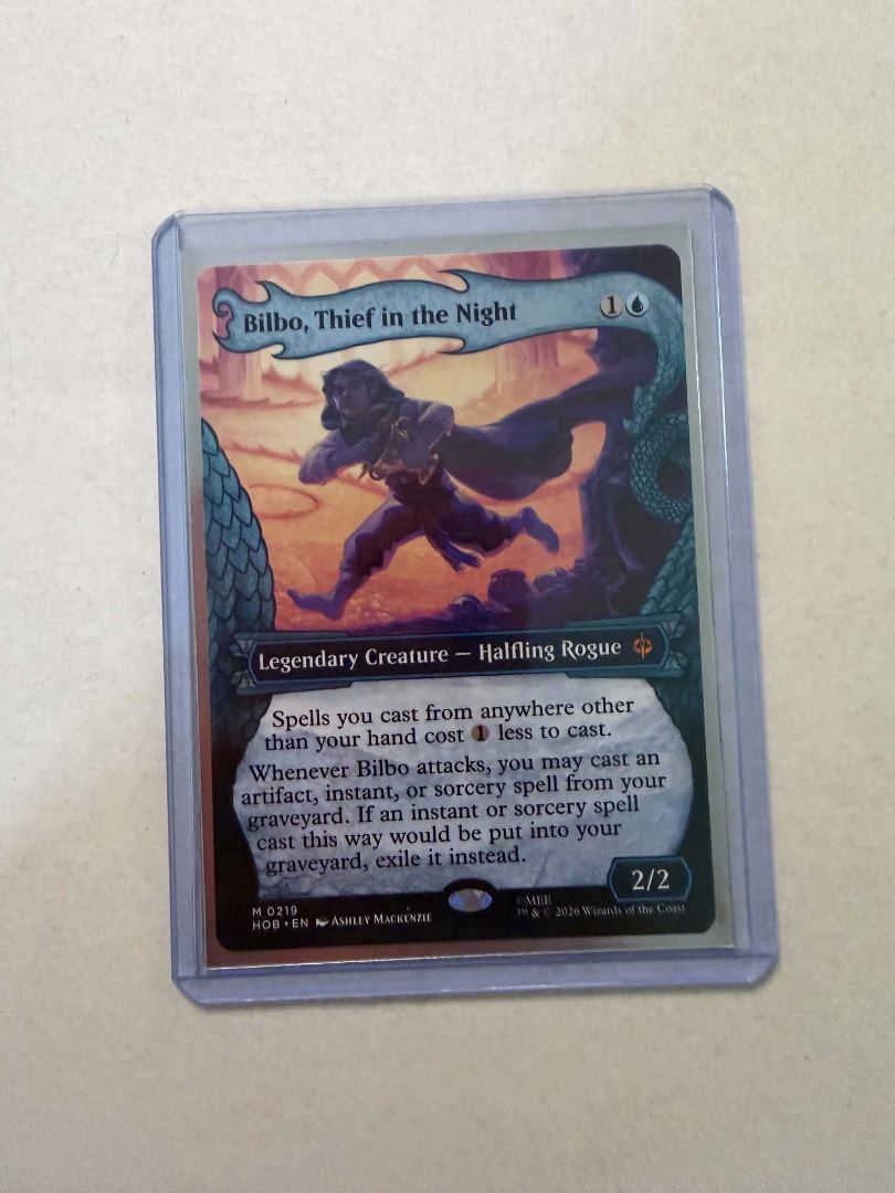 Bilbo Thief in the Night #0219 Showcase MTG