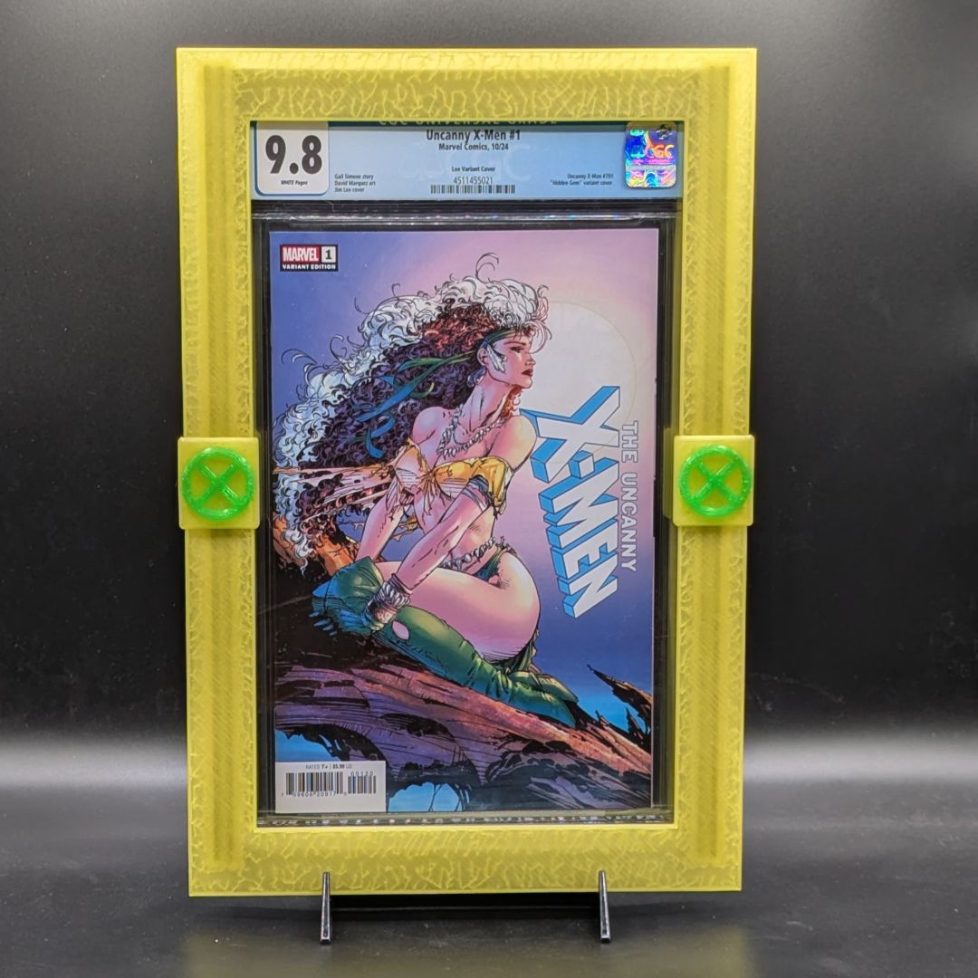 Uncanny X-Men #1 CGC 9.8 Comic Book with Custom Frame- Jim Lee "Hidden Gem" Variant Cover