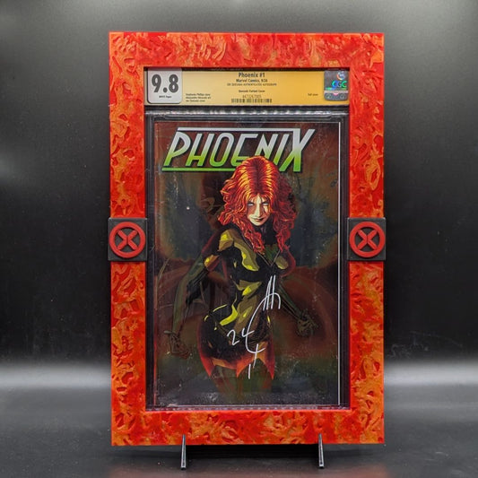 Phoenix #1 9.8 CGC Comic with Custom Frame- Joe Quesada Signed Foil Cover
