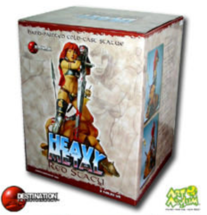HEAVY METAL RED STACY STATUE "251/1200