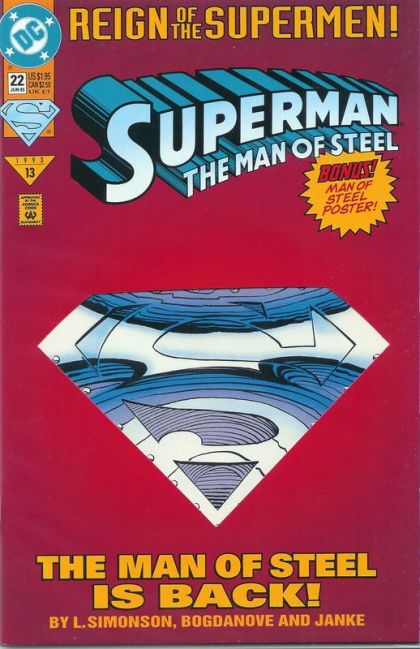 Superman: The Man of Steel #22C Collector's Edition