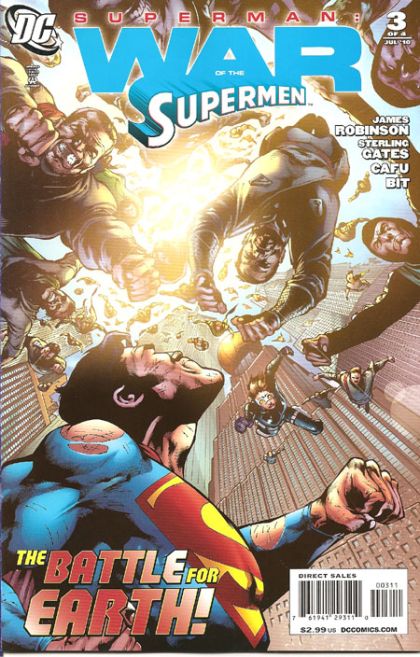 Superman: War of the Supermen #3A Eddy Barrows Regular Cover