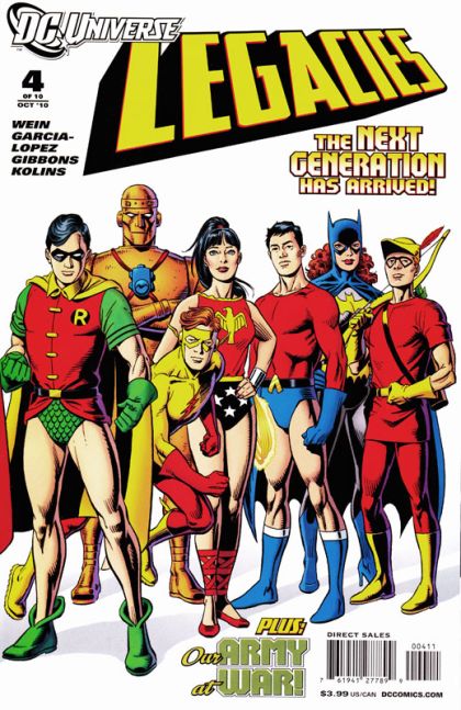 DC Universe: Legacies #4A Jose Luis Garcia-lopez & Dave Gibbons Regular Cover
