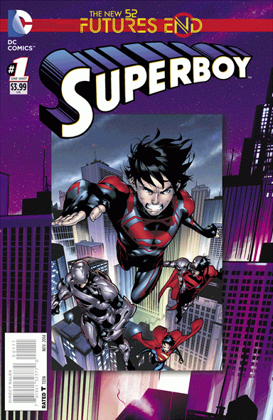 Superboy: Futures End #1A 3D Motion Cover