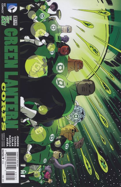 Green Lantern Corps, Vol. 2 #37B Darwyn Cooke Variant