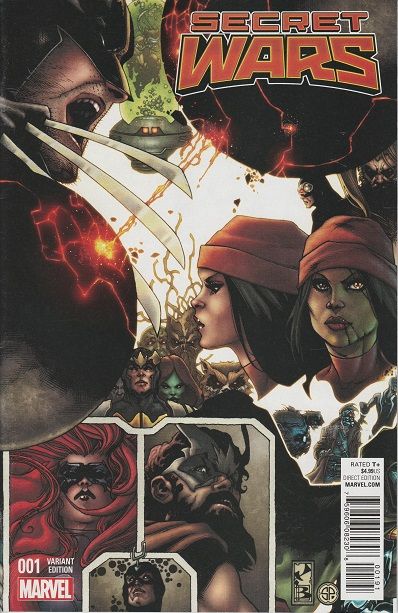 Secret Wars (2015) #1I Simone Bianchi Incentive Connecting Variant (1:20)