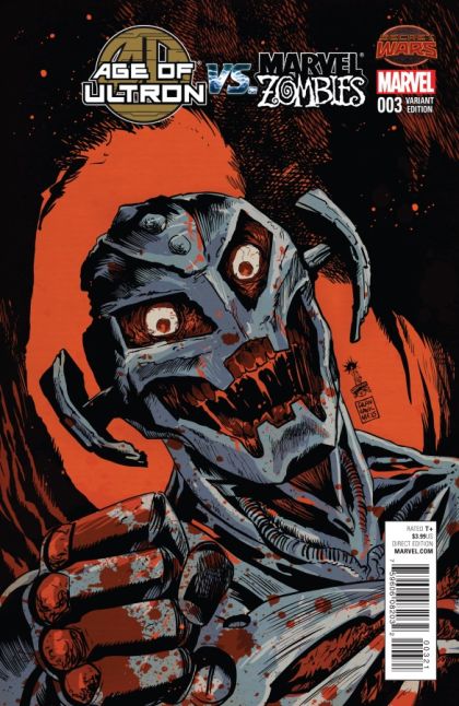 Age of Ultron vs. Marvel Zombies #3B Francesco Francavilla Variant