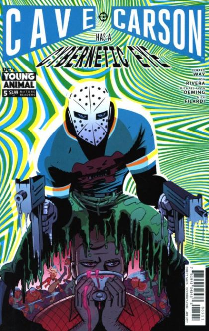 Cave Carson Has A Cybernetic Eye #5A Regular Michael Avon Oeming Cover