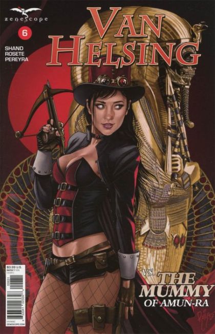 Grimm Fairy Tales: Van Helsing vs The Mummy of Amun Ra #6C J.C. Ruiz Variant