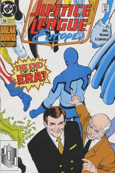 Justice League Europe / International #36A Direct Edition