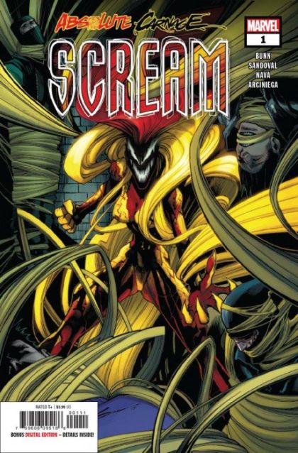 Absolute Carnage: Scream #1A Regular Gerardo Sandoval Cover