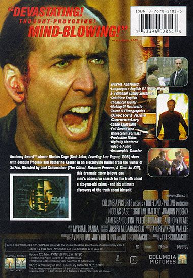 8MM (1999) - DVD
