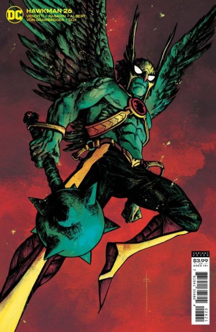 Hawkman, Vol. 5 #26B Cover B Variant Sebastian Fiumara Cover
