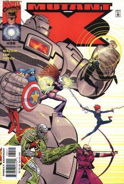 Mutant X #30A Direct Edition