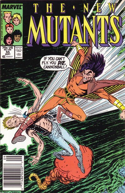 New Mutants, Vol. 1 #55B Newsstand Edition