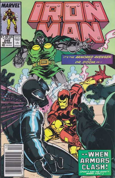 Iron Man, Vol. 1 #249B Newsstand Edition