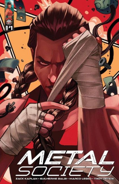 Metal Society #1B Qistina Khalidah Cover
