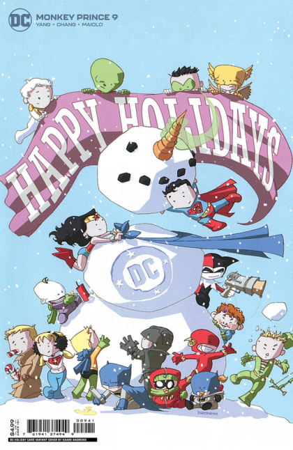 Monkey Prince #9D Kaare Andrews Holiday Variant