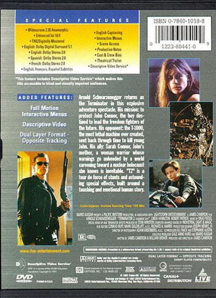 Terminator 2: Judgment Day (1991) Special Edition - DVD