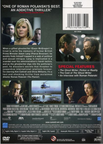 The Ghost Writer (2010) - DVD