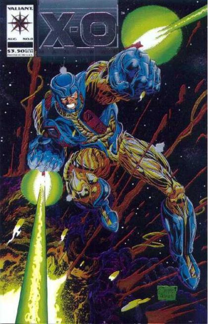X-O Manowar, Vol. 1 #0A Wraparound Chromium