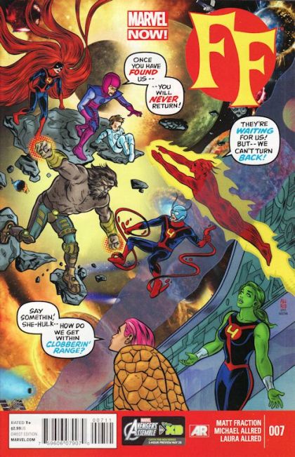FF, Vol. 2 #7A Michael Allred Regular