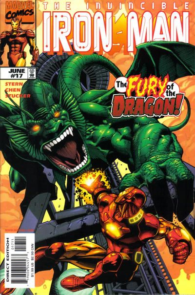 Iron Man, Vol. 3 #17A Direct Edition