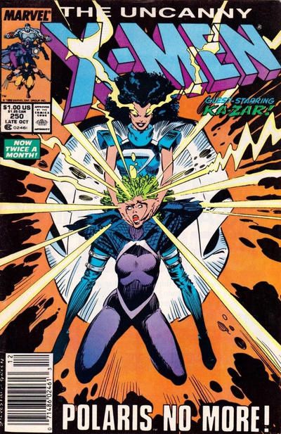 Uncanny X-Men, Vol. 1 #250B Newsstand Edition