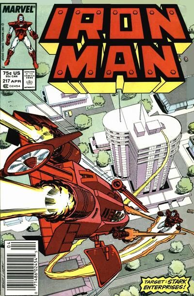 Iron Man, Vol. 1 #217B Newsstand Edition