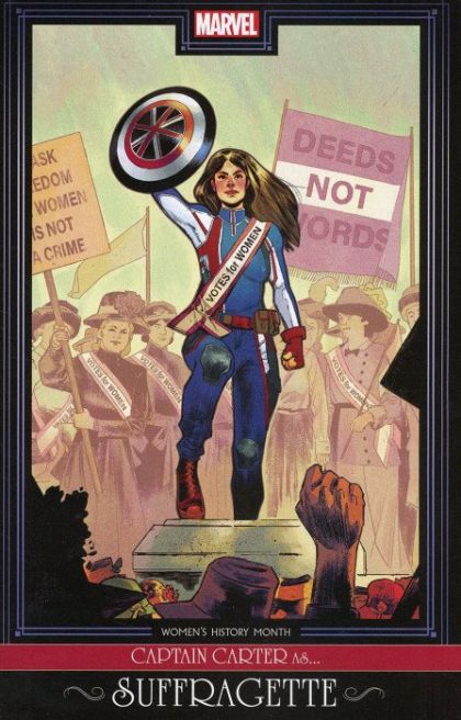 Captain Carter #1E Sara Pichelli Womens History Month Cover
