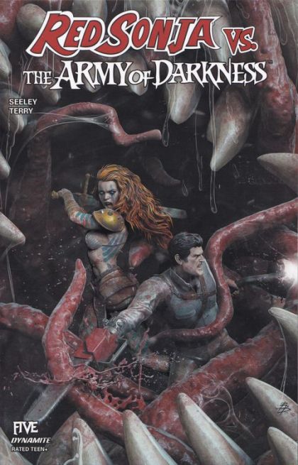 Red Sonja vs. The Army of Darkness #5A Björn Barends Regular
