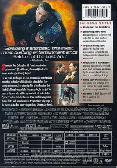 Minority Report (2002) Two-Disc Widescreen Special Edition - DVD