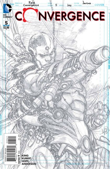 Convergence #5D Ivan Reis Variant Cover