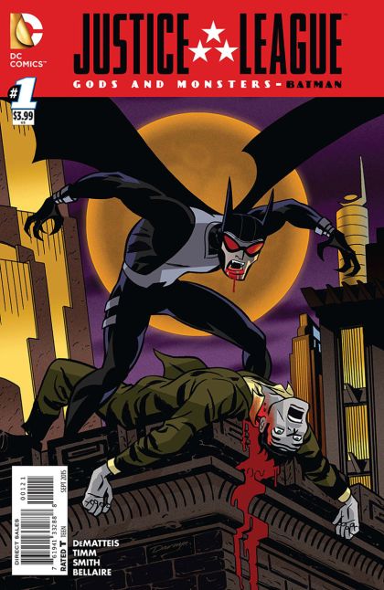 Justice League: Gods and Monsters: Batman #1B Darwyn Cooke 1:10 Incentive Cover