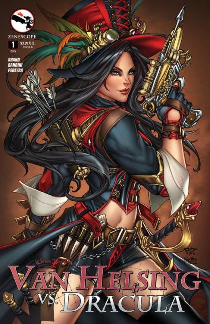 Grimm Fairy Tales presents: Van Helsing vs Dracula #1D Paolo Pantalena Variant