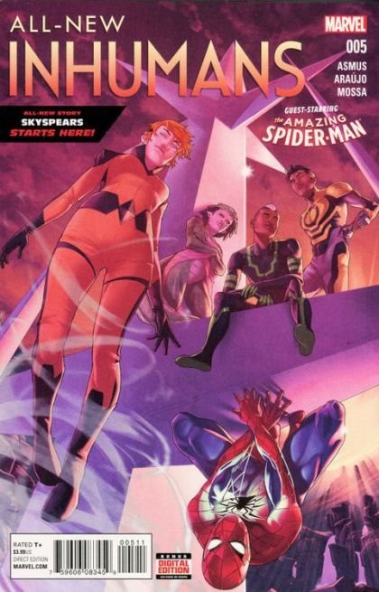 All-New Inhumans #5A Jamal Campbell Regular Cover
