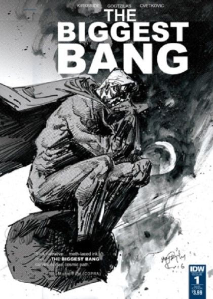 The Biggest Bang #1B Variant Vassilis Gogtzilas Subscription Cover