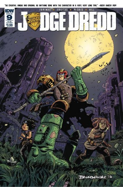 Judge Dredd, Vol. 5 #9B Subscription Cover