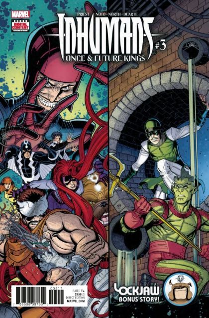 Inhumans: Once and Future Kings #3A Regular Nick Bradshaw Cover