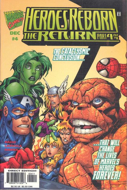 Heroes Reborn: The Return #4A Direct Edition