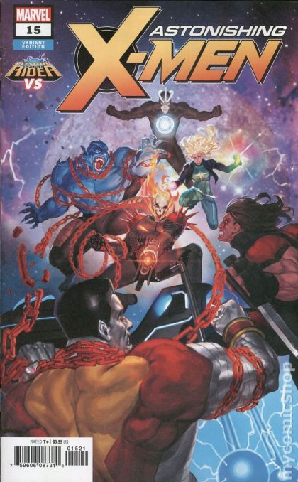 Astonishing X-Men, Vol. 4 #15B Akcho Cosmic Ghost Rider VS Variant