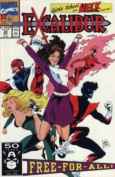 Excalibur, Vol. 1 #34A Direct Edition