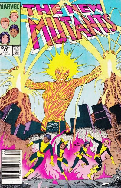 New Mutants, Vol. 1 #12B Newsstand Edition