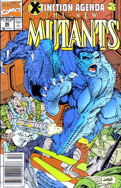 New Mutants, Vol. 1 #96B Newsstand Edition