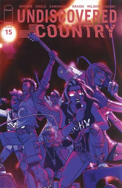 Undiscovered Country #15A Regular Giuseppe Camuncoli Cover